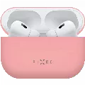 FIXED Silky ultratenké silikónové púzdro pre AirPods Pro 2 Ružová