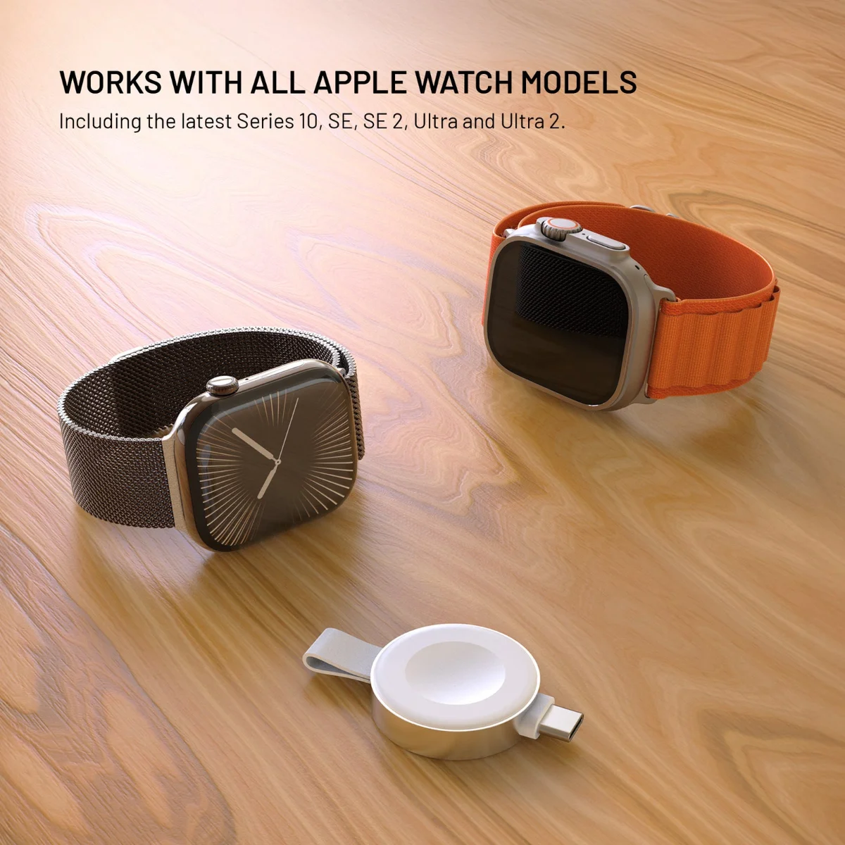 FIXED Orb 2 USB-C nabíječka pro Apple Watch