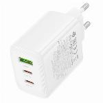 Borofone BN32 dual (USB-A/USB-C) adaptér (65W)
