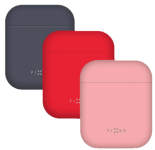 FIXED Silky ultratenké silikonové pouzdro pro AirPods 1/2
