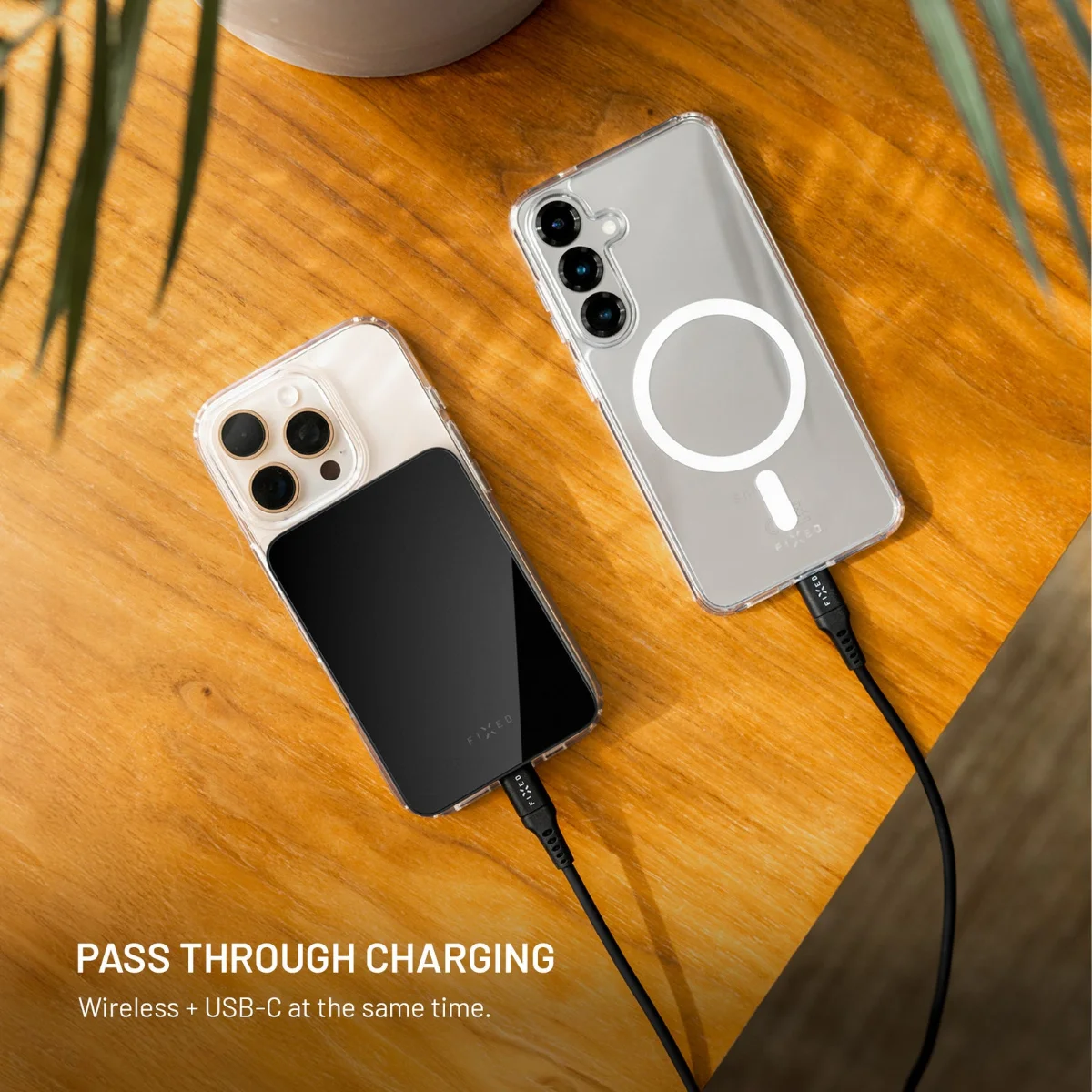 FIXED MagZen 10 Crystal powerbanka s MagSafe 10 000 mAh (Qi2)