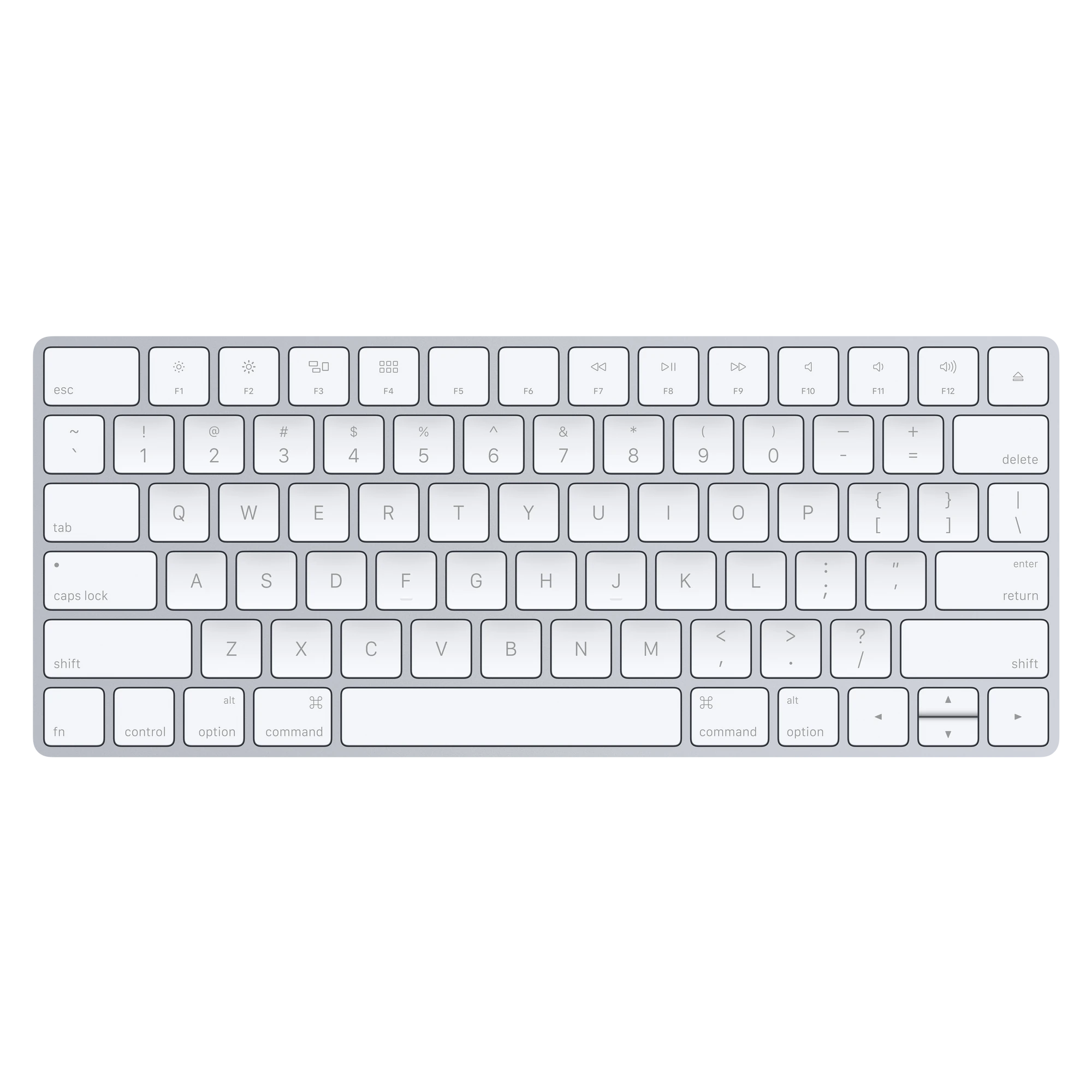 Apple Apple Magic Keyboard (Lightning) - A1644 (US) Bílá třídy Téměř výborný