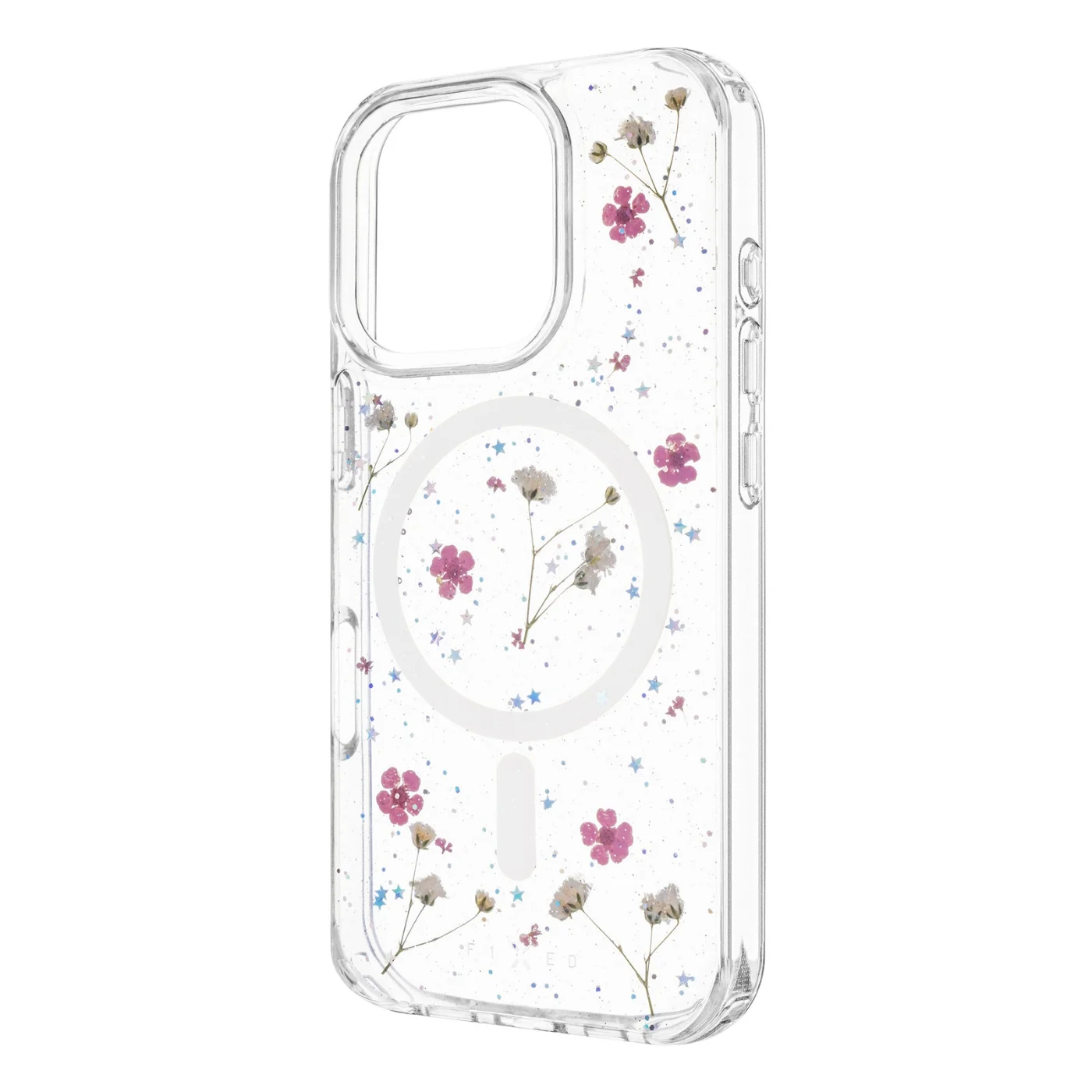 FIXED FIXED MagBloom kryt s MagSafe pro iPhone 17 Pro Blush Plum