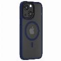 Devia Pino Series Magnetic Shockproof Case for iPhone 15 Blue