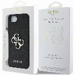 Guess PU Grained 4G Metal Logo case for iPhone 16e