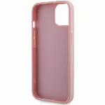 Guess Rhinestones Triangle Metal Logo Kryt pre iPhone 15 Pro