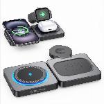 Blavec BQI-04 3-in-1 MagSafe Wireless Charger (15W)