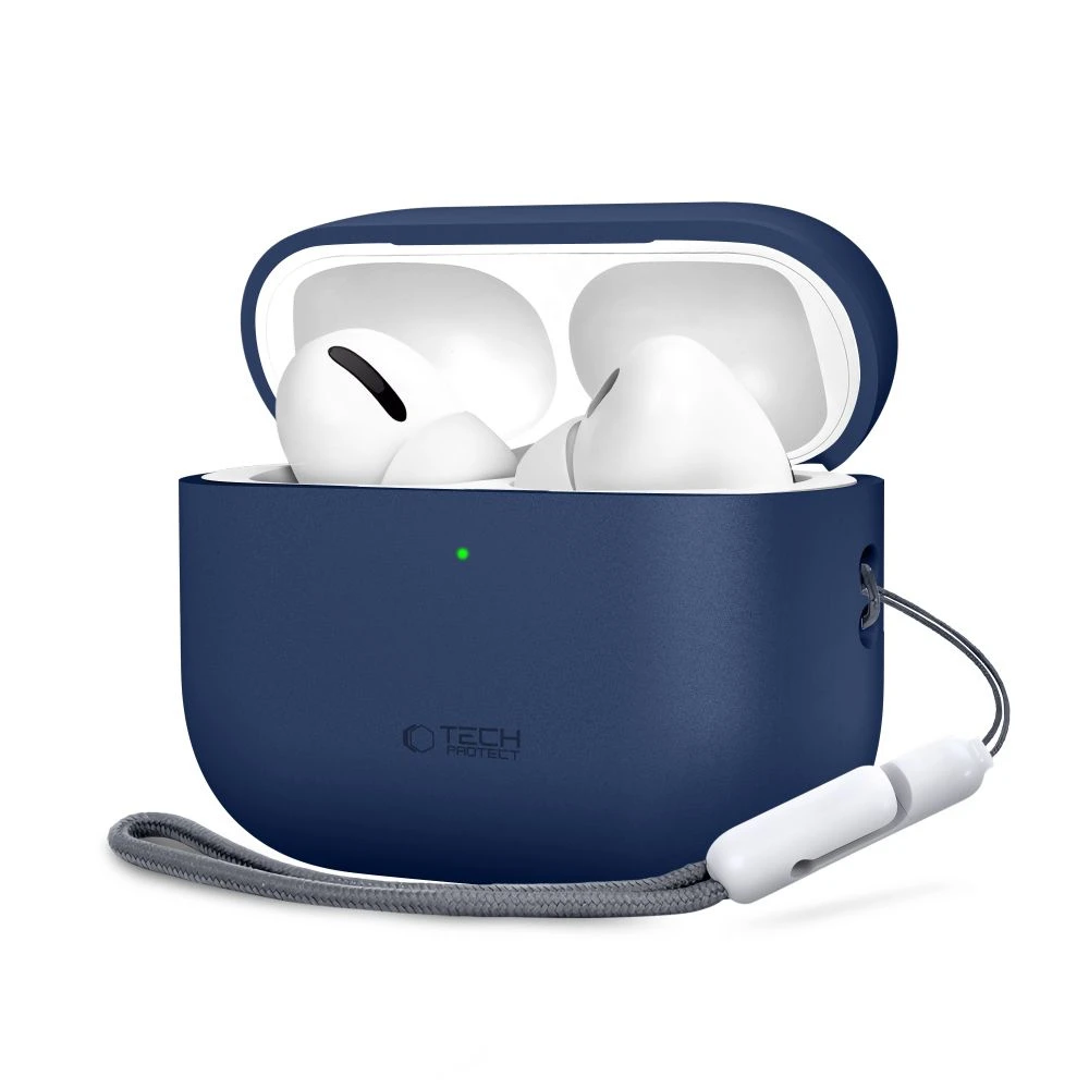 Tech-Protect Tech-Protect Silicone pouzdro pro AirPods Pro 3 Tmavě modrá