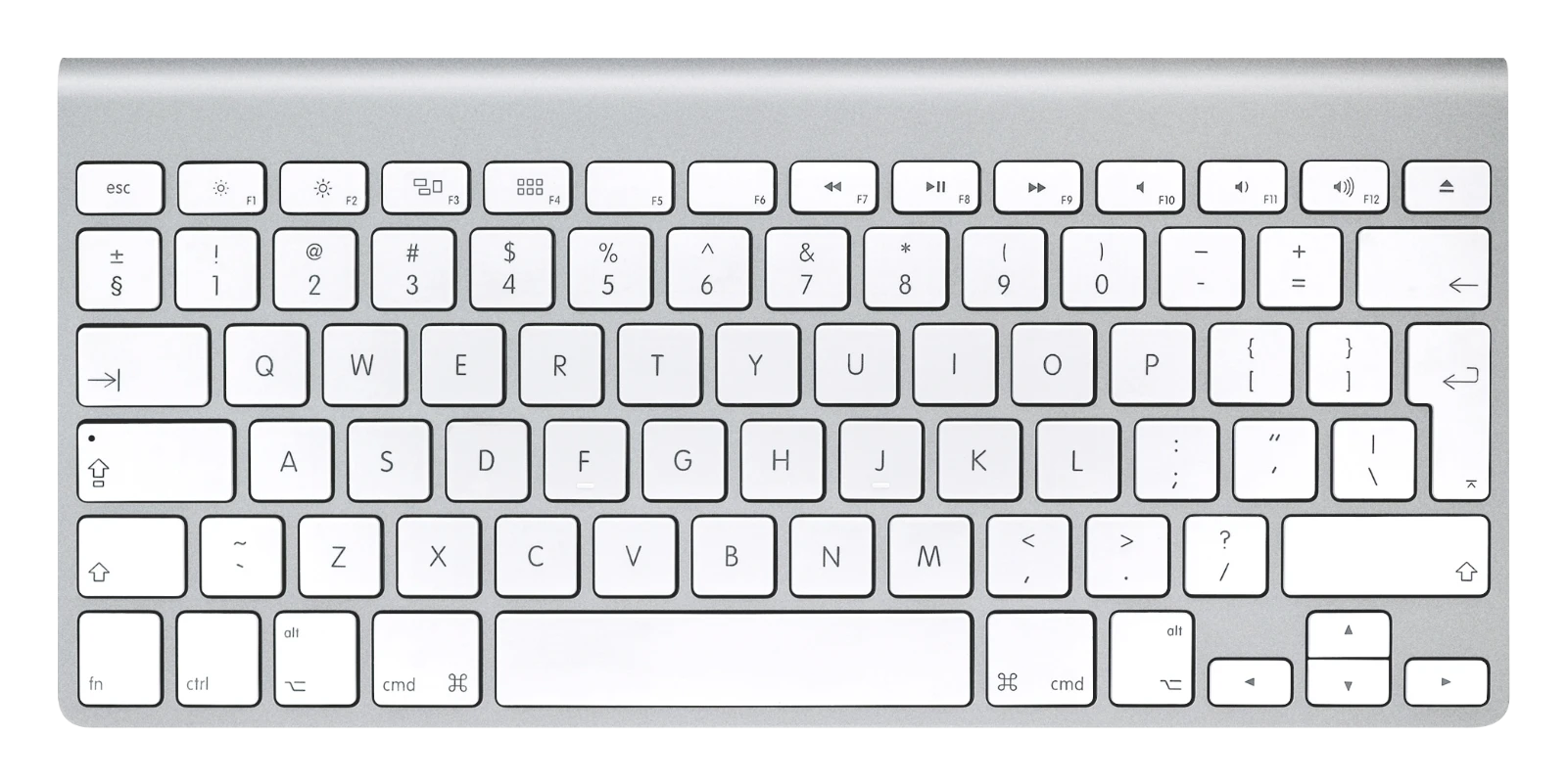 Apple Apple Wireless Keyboard - A1314 (UK) Stříbrná třídy Výborný
