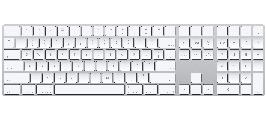 Apple Magic Keyboard s numerickou klávesnicí - A1843 (CZ) Stříbrná