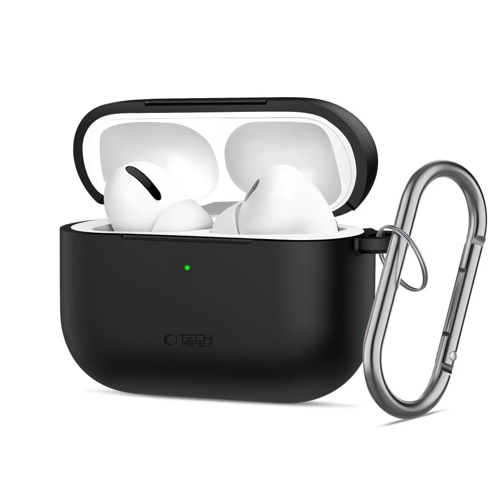Tech-Protect Tech-Protect Silicone Hook pouzdro pro AirPods Pro 3 Černá