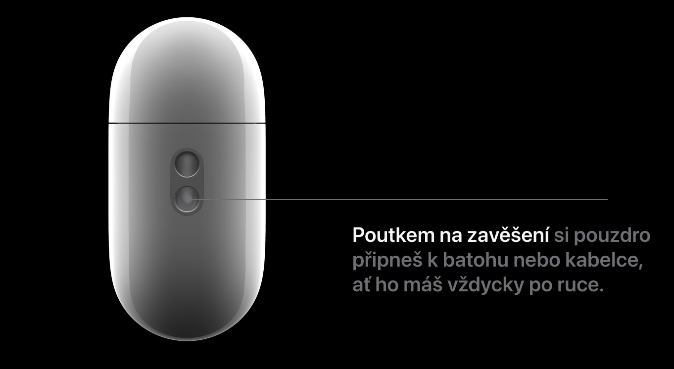 zánovní použitá sluchatka airpods pro 2 u mobilegear.cz zdroj: apple.com