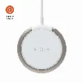 FIXED MagPad bezdrátová nabíječka s MagSafe a stojánkem Bílá
