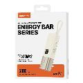 Powerbanka Recci RPB-P65 Energy Bar Series (5000mAh) 3v1 Krémově bílá