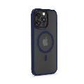 Devia Pino Series Magnetic Shockproof Case for iPhone 15 Pro Blue