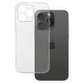 Tenký gélový obal pre iPhone 15 PRO - Transparentná