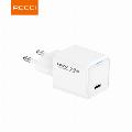 Recci RC106E USB-C GaN adaptér (25W) s kabelem USB-C White