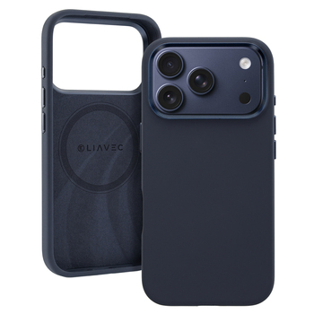 Liavec Liavec Silky MagSafe kryt pro iPhone 17 Pro Námořní modrá