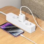 Borofone BN29 dual (USB-A/USB-C) adaptér (30 W)