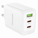 Borofone BN32 dual (USB-A/USB-C) adaptér (65W)
