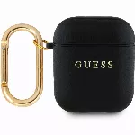 Guess PU Grained Classic Logo obal pro AirPods 1/2