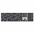 Apple Magic Keyboard s touch ID a numerickou klávesnicí - A2520 (US) Černá