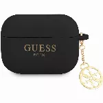 Guess 4G Charm Silikonové Pouzdro pro Airpods Pro 1/2