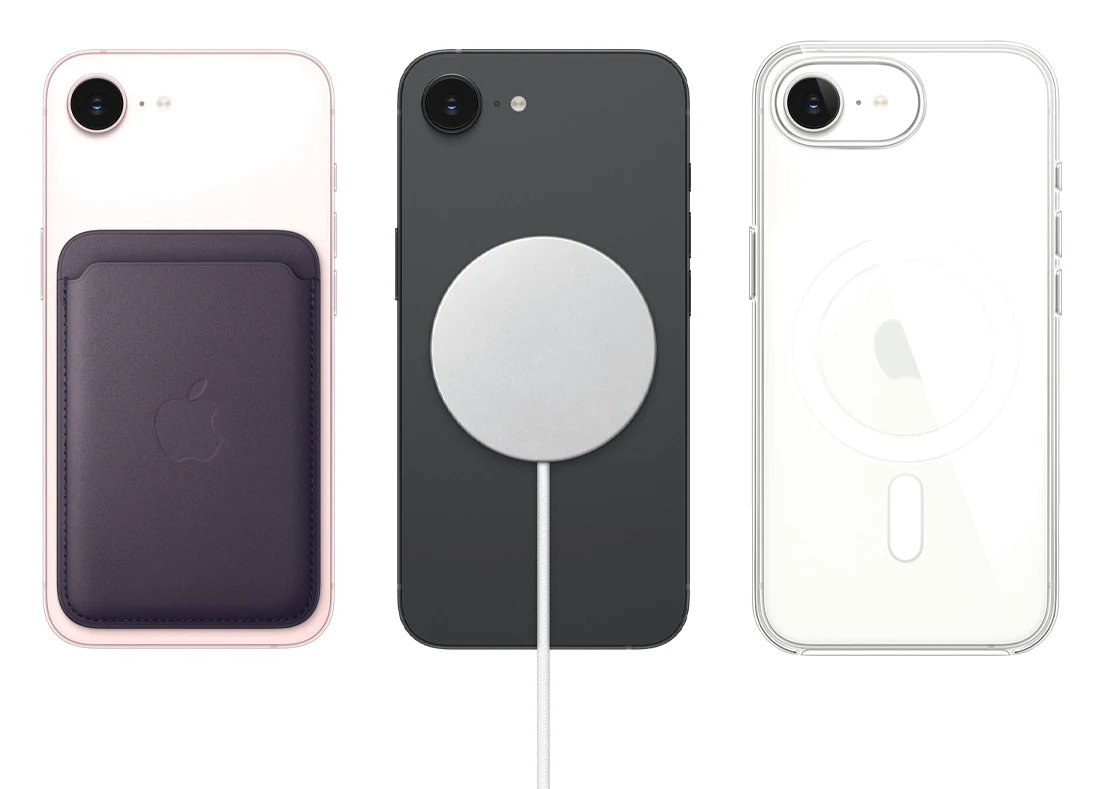iPhone 17e s příslušenstvím MagSafe