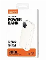 Powerbanka Recci RPB-P49 (20000mAh) Krémově bílá