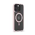 Devia Pino Series Magnetic Shockproof Case for iPhone 15 Pink