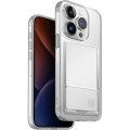 UNIQ Air Fender Card Slot ochranný kryt pre iPhone 15 Pro - Transparentná