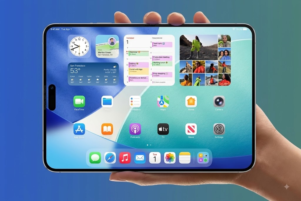 gemini generated iphone fold