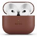 Epico Leather kryt pre AirPods 3 Hnedá
