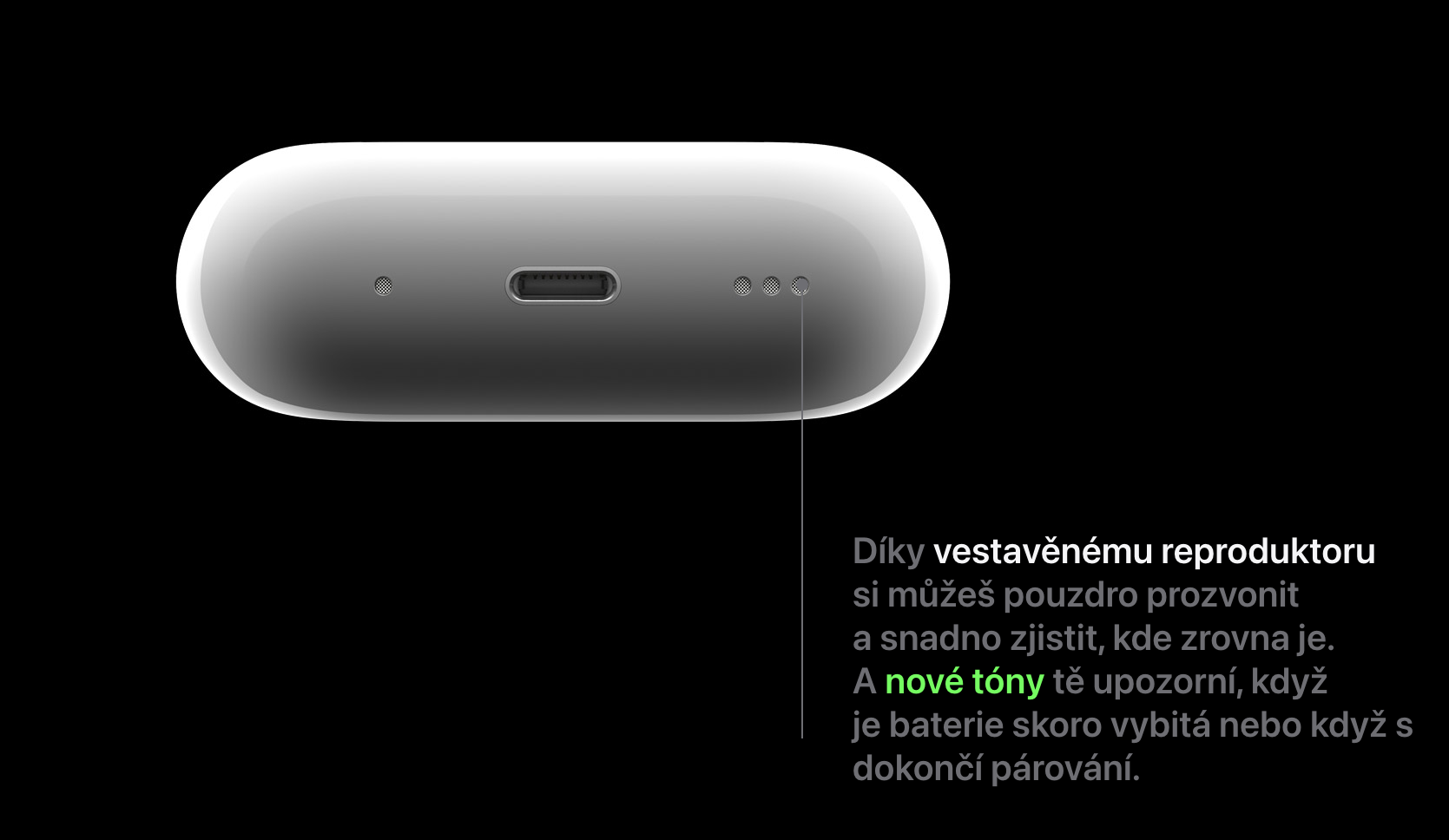 zánovní použitá sluchatka airpods pro 2 u mobilegear.cz zdroj: apple.com