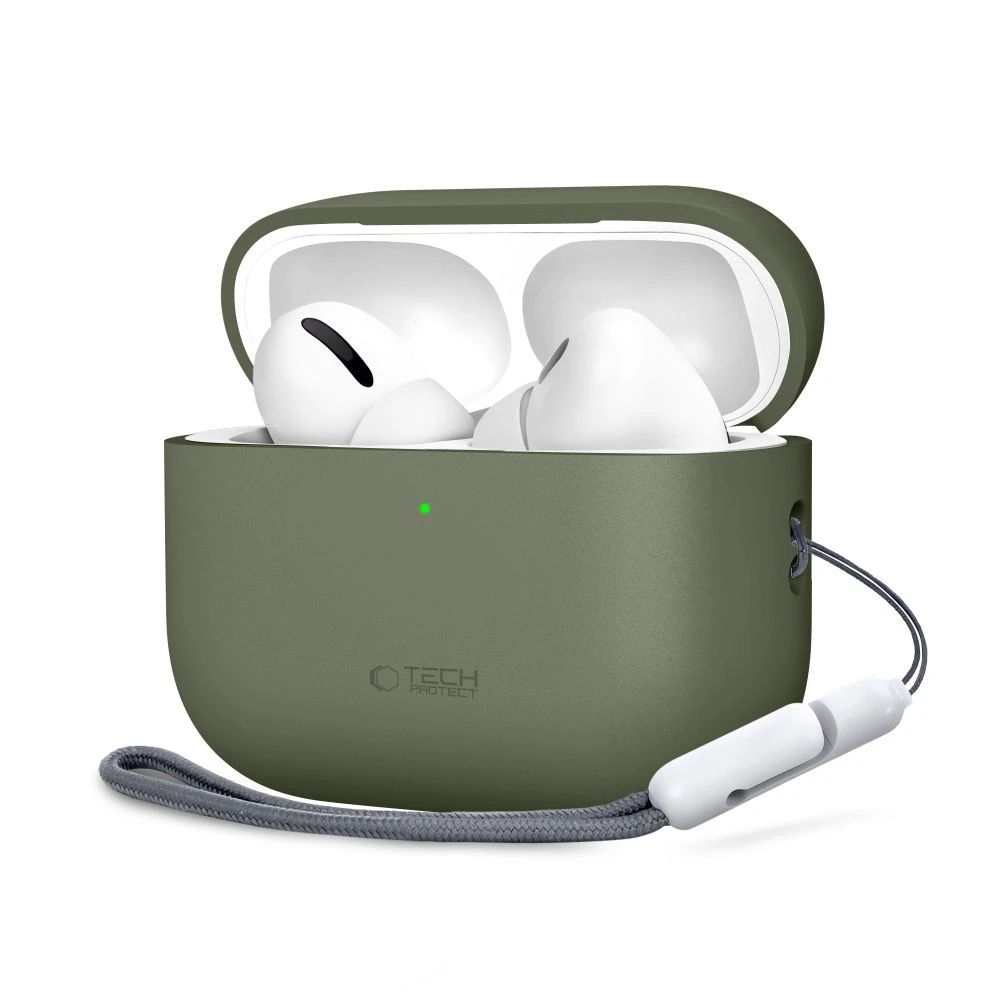 Tech-Protect Tech-Protect Silicone pouzdro pro AirPods Pro 3 Zelená